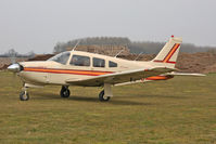 G-RJMS @ EGBR - Piper PA-28R-201 Arrow III at The Real Aeroplane Club's Spring Fly-In, Breighton Airfield, April 2013. - by Malcolm Clarke