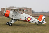 G-BVXJ @ EGBR - CASA 1-133C Jungmeister at The Real Aeroplane Club's Spring Fly-In, Breighton Airfield, April 2013. - by Malcolm Clarke