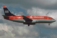 N288AU @ KMIA - Metrojet 737-200 - by Andy Graf - VAP
