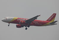 VN-A668 @ VTBS - One of Viet Jet Air's 4 A320s. - by VHKDK