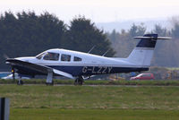 G-LZZY @ EGBP - visitor from Popham - by Chris Hall