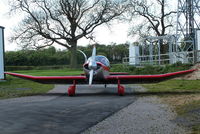 G-BKDX @ X3YF - at Yeatsall Farm, Abbots Bromley - by Chris Hall