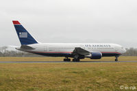 N256AY @ EIDW - Departing off Rwy 10 at Dublin.