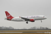 EI-EZW @ EIDW - Land on Rwy 10 at Dublin, prior to delivery to Virgin Atlantic. - by Noel Kearney