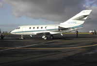 N777FC @ CAX - Another view of this Falcon 900 visitor to Carlisle in December 2005. - by Peter Nicholson