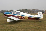 G-AYUT @ EGBR - Jodel DR-1050 Ambassadeur at The Real Aeroplane Club's Spring Fly-In, Breighton Airfield, April 2013. - by Malcolm Clarke