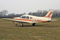 G-RJMS @ EGBR - Piper PA-28R-201 Arrow III at The Real Aeroplane Club's Spring Fly-In, Breighton Airfield, April 2013. - by Malcolm Clarke