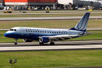 N645RW @ KATL - Embraer Emb-170-100SE [17000064] (United Express) Atlanta-Hartsfield~N 11/04/2010. Touching down. - by Ray Barber