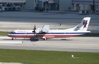 N414WF @ MIA - American Eagle ATR-72 since been retired - by Florida Metal