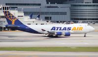 N418MC @ MIA - Atlas 747-400F - by Florida Metal