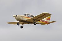 G-AXZF @ EGFH - Resident Cherokee operated by Cambrian Flying Club.