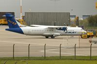 HB-AFW @ EGNX - Farnair1994 ATR 72-202, c/n: 419 at East Midlands with Quiljet India titles - by Terry Fletcher