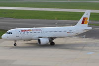 EC-JFG @ EDDL - Iberia Express, Airbus A320-214, CN: 2143 - by Air-Micha