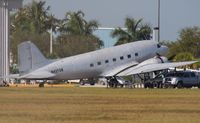 N437GB @ OPF - Bare metal DC-3 - by Daniel Compton