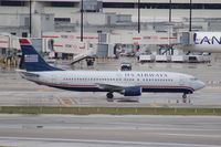 N439US @ MIA - US Airways 737-400 - by Florida Metal