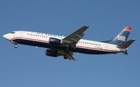 N444US @ TPA - US Airways 737-400 - by Florida Metal