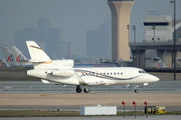 C-GTLA @ DFW - Falcon ready for takeoff at DFW Airport - by Zane Adams