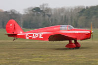 G-APIE @ EGBR - Tipsy Belfair at The Real Aeroplane Club's Spring Fly-In, Breighton Airfield, April 2013. - by Malcolm Clarke