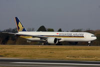 9V-SWN @ EGCC - Singapore Airlines - by Chris Hall