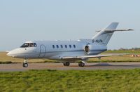 G-NLPA @ EGSH - Just landed at Norwich.