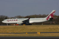 A7-AEO @ EGCC - Qatar Airways - by Chris Hall