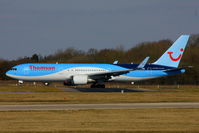 G-OBYG @ EGCC - Thomson - by Chris Hall