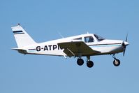 G-ATPN @ EGSH - About to land on runway 09.
