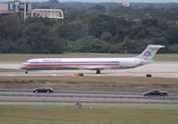 N505AA @ TPA - American MD-82 - by Florida Metal