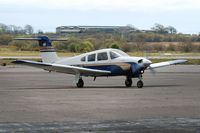 G-GPMW @ EGFH - Visiting Turbo Cherokee Arrow IV.
Previously registered N3576V. - by Roger Winser