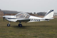 G-CEVS @ EGBR - Cosmik EV-97 Teameurostar UK at The Real Aeroplane Club's Spring Fly-In, Breighton Airfield, April 2013. - by Malcolm Clarke