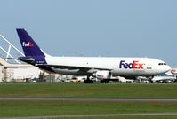 N688FE @ CYOW - Just arriving and heading for the Fed Ex terminal. - by Dirk Fierens