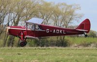 G-ADKL @ EGSV - Just airboune out of Old Buckenham.