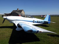 G-NADZ @ - - Lovely little aircraft and a nice owner to match. Taken at the small private airstrip of Top Farm. - by Ashley Flynn