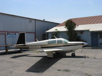 N321RK @ SZP - 1979 Mooney M20K 231, Continental TSIO-360-GB 210 Hp turbocharged with Rajay fixed wastegate, Mooney's first 6 cylinder engine, fuel increased to 75 gallons, four place - by Doug Robertson