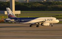 CC-BAK @ SBGL - LAN A320 taxiing for departure - by FerryPNL