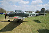 D-EHJL @ EGHP - Focke-Wulf FWP-149D at Popham - by moxy