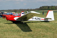 G-AZMC @ EGHP - Slingsby T-61A Falke at Popham