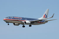 N885NN @ DFW - American Airlines landing at DFW Airport - by Zane Adams