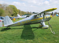 G-NIGE @ EGHP - Luscombe 8E at Popham