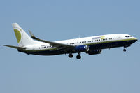 N738MA @ DFW - Miami Air landing at DFW Airport