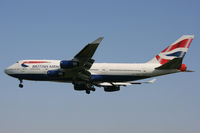 G-BNLP @ EGLL - British Airways, on approach to runway 27L. - by Howard J Curtis