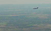 N706TB @ KFDK - Airborne, north of Frederick, MD - by Mike Hayden