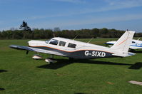 G-SIXD @ EGHP - Piper Cherokee Six D at Popham