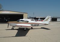 N6483P @ KRFD - Piper PA-24-250