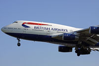 G-CIVU @ EGLL - British Airways, on approach to runway 27L. - by Howard J Curtis