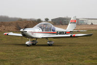 G-MOLA @ EGBR - Cosmik EV-97 Teameurostar UK at The Real Aeroplane Club's Spring Fly-In, Breighton Airfield, April 2013. - by Malcolm Clarke