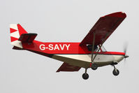 G-SAVY @ EGBR - ICP MXP-740 Savannah VG Jabiru at The Real Aeroplane Club's Spring Fly-In, Breighton Airfield, April 2013. - by Malcolm Clarke