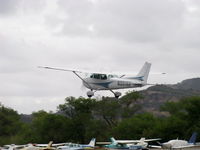 N66168 @ SZP - 1983 Cessna 182P SKYHAWK II, Lycoming O-320-D2J 160 Hp, takeoff climb Rwy 04 - by Doug Robertson