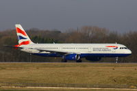 G-EUXC @ EGCC - British Airways - by Chris Hall