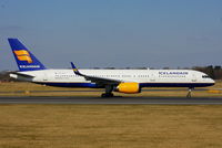 TF-FIV @ EGCC - Icelandair - by Chris Hall